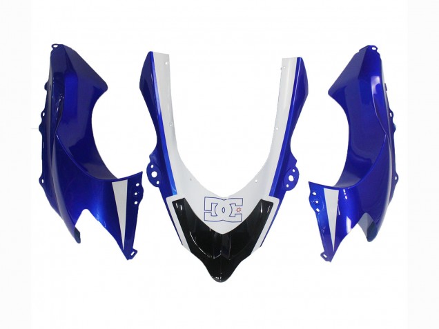 Billigste Kawasaki ZX10R Motorrad Verkleidung 2004-2005 - Schwarz Weiss