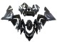 Billigste Kawasaki ZX10R Motorrad Verkleidung 2004-2005 - Glanzendes Matt Schwarz Ninja