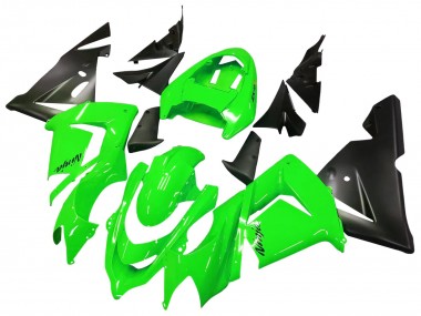 Billigste Kawasaki ZX10R Motorrad Verkleidung 2004-2005 - Grun Schwarz Ninja