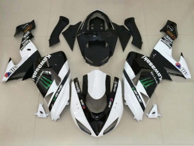 Billigste Kawasaki ZX10R Motorrad Verkleidung 2004-2005 - Grun Rot Schwarz