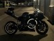 Billigste Kawasaki ZX10R Motorrad Verkleidung 2006-2007 - Glanzendes Schwarz Weiss Kreis