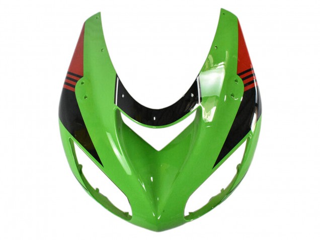 Billigste Kawasaki ZX10R Motorrad Verkleidung 2006-2007 - Grun Grau Rot Schwarz Gelb