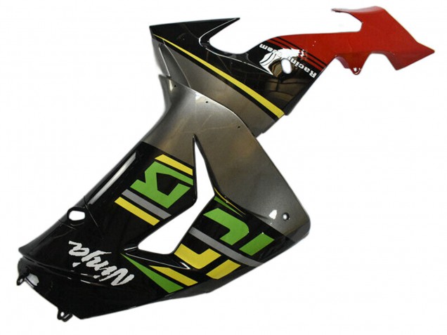 Billigste Kawasaki ZX10R Motorrad Verkleidung 2006-2007 - Grun Grau Rot Schwarz Gelb