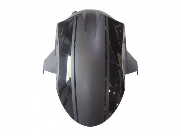 Billigste Kawasaki ZX10R Motorrad Verkleidung 2006-2007 - Matt Schwarz Glanzendes Schwarz