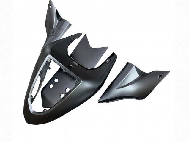 Billigste Kawasaki ZX10R Motorrad Verkleidung 2006-2007 - Grau Gelb Glanzendes Schwarz Monster Elf