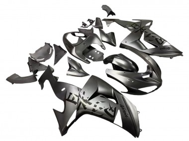 Billigste Kawasaki ZX10R Motorrad Verkleidung 2006-2007 - Matt Grau