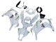 Billigste Kawasaki ZX10R Motorrad Verkleidung 2011-2015 - Weiss Grun Streifen Schwarz Ninja