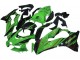 Billigste Kawasaki ZX10R Motorrad Verkleidung 2021-2025 - Grun Glanzendes Schwarz