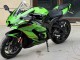 Billigste Kawasaki ZX10R Motorrad Verkleidung 2021-2025 - Grun Glanzendes Schwarz