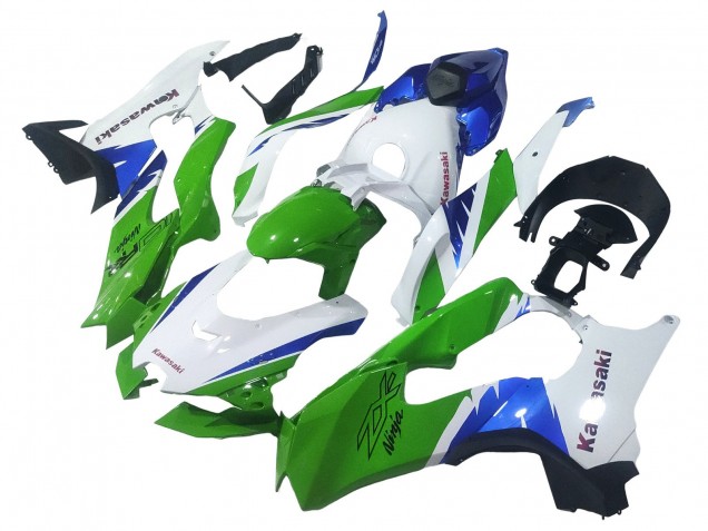 Billigste Kawasaki ZX10R Motorrad Verkleidung 2021-2025 - Weiss Grun Blau Schwarz