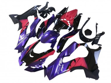 Billigste Kawasaki ZX10R Motorrad Verkleidung 2021-2025 - Rot Schwarz Lila Weiss