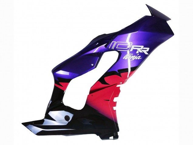 Billigste Kawasaki ZX10R Motorrad Verkleidung 2021-2025 - Rot Schwarz Lila Weiss