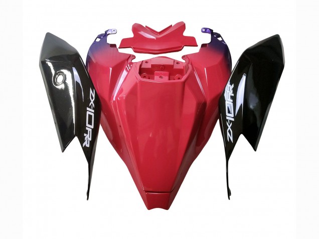 Billigste Kawasaki ZX10R Motorrad Verkleidung 2021-2025 - Rot Schwarz Lila Weiss