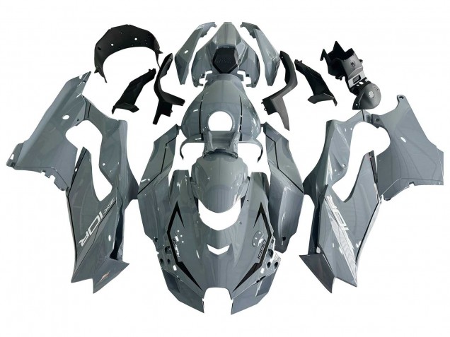 Billigste Kawasaki ZX10R Motorrad Verkleidung 2021-2025 - Grau