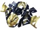 Billigste Kawasaki ZX14R ZZR1400 Motorrad Verkleidung 2006-2011 - Gold Schwarz