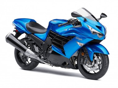 Billigste Kawasaki ZX14R ZZR1400 Motorrad Verkleidung 2012-2024 - Blau