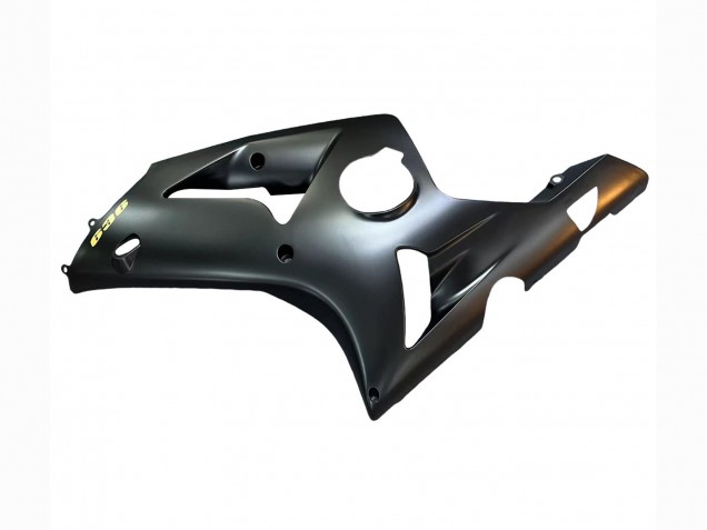 Billigste Kawasaki ZX6R Motorrad Verkleidung 2003-2004 - Matt Schwarz Gold 636
