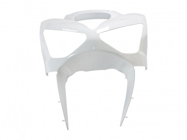 Billigste Kawasaki ZX6R Motorrad Verkleidung 2003-2004 - Weiss Schwarz Aufkleber