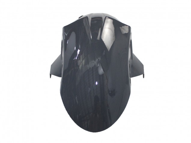 Billigste Kawasaki ZX6R Motorrad Verkleidung 2005-2006 - Dunkel Grau Schwarz