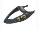 Billigste Kawasaki ZX6R Motorrad Verkleidung 2005-2006 - Dunkel Grau Schwarz