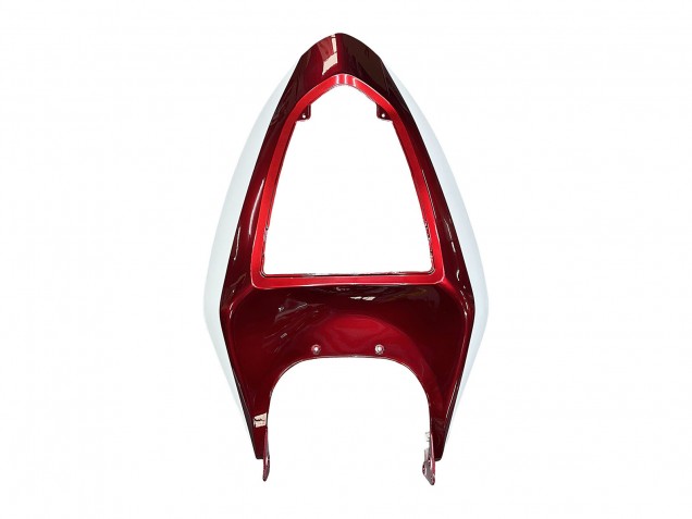 Billigste Kawasaki ZX6R Motorrad Verkleidung 2005-2006 - Weiss Rot