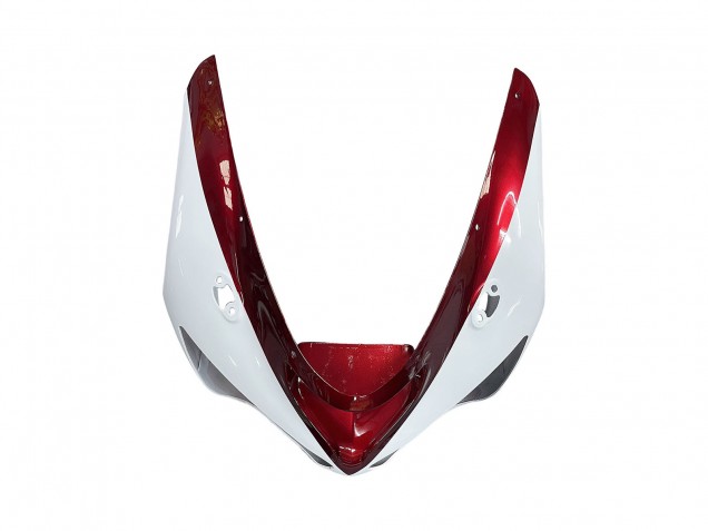 Billigste Kawasaki ZX6R Motorrad Verkleidung 2005-2006 - Weiss Rot