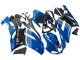 Billigste Kawasaki ZX6R Motorrad Verkleidung 2007-2008 - Schwarz Blauer Elf