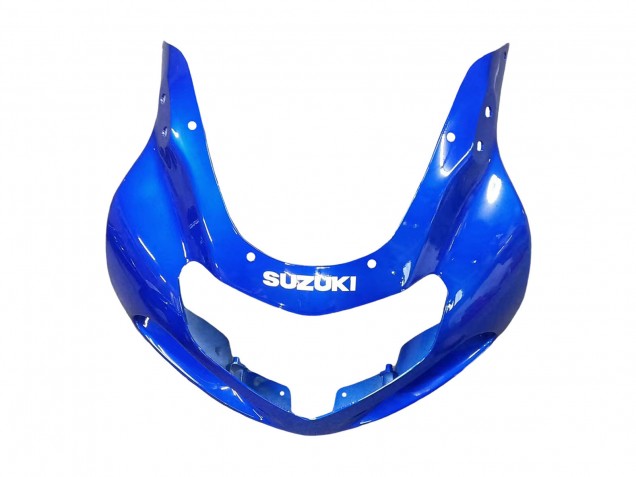 Billigste Suzuki GSXR1000 Motorrad Verkleidung 2000-2002 - Weiss Blau Rot