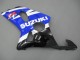 Billigste Suzuki GSXR1000 Motorrad Verkleidung 2000-2002 - Weiss Blau Schwarz Rot