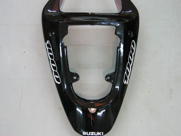 Billigste Suzuki GSXR1000 Motorrad Verkleidung 2000-2002 - Rot Silber Weiss Schwarz