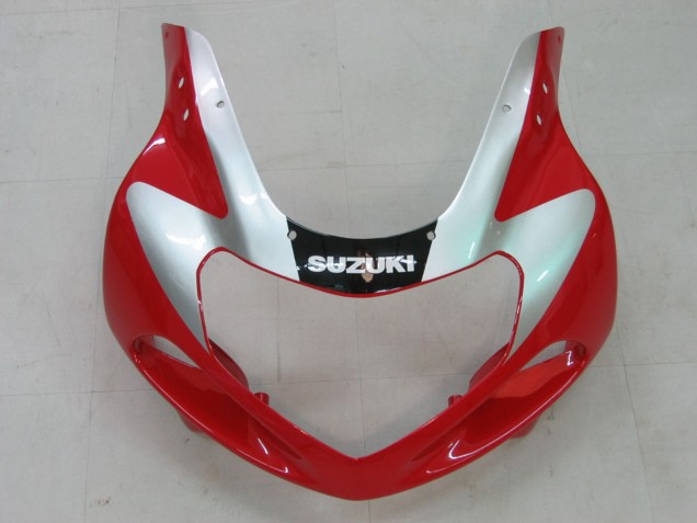 Billigste Suzuki GSXR1000 Motorrad Verkleidung 2000-2002 - Rot Silber Weiss Schwarz