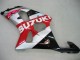 Billigste Suzuki GSXR1000 Motorrad Verkleidung 2000-2002 - Rot Silber Weiss Schwarz