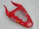 Billigste Suzuki GSXR1000 Motorrad Verkleidung 2000-2002 - Weiss Rot Lucky Strike