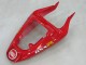 Billigste Suzuki GSXR1000 Motorrad Verkleidung 2000-2002 - Weiss Rot Lucky Strike