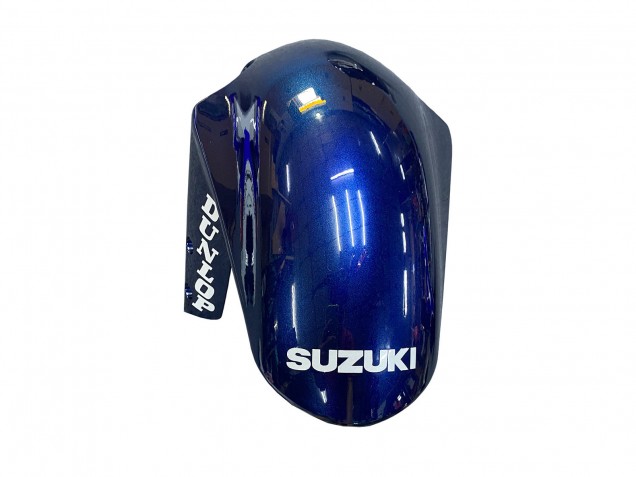 Billigste Suzuki GSXR1000 Motorrad Verkleidung 2000-2002 - Blau Weiss Silber Castrol Dunlop