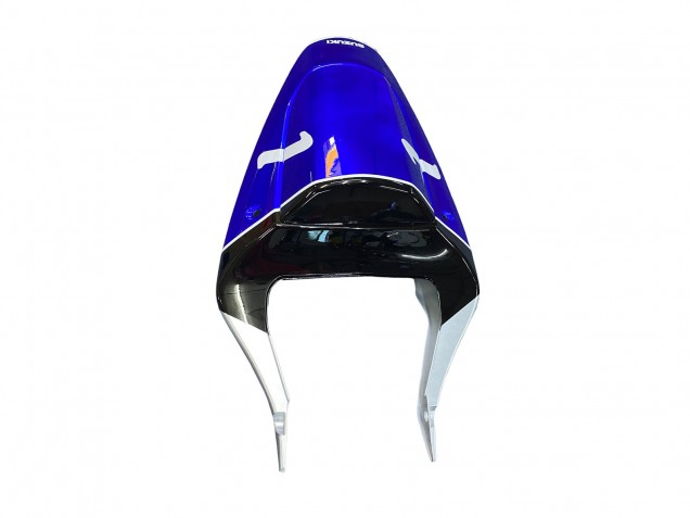 Billigste Suzuki GSXR1000 Motorrad Verkleidung 2000-2002 - Blau Weiss Silber Castrol Dunlop