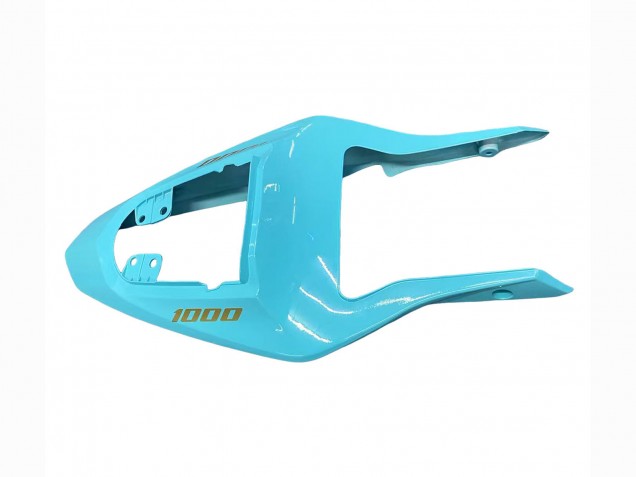 Billigste Suzuki GSXR 1000 Motorrad Verkleidung 2003-2004 - Weiss Hellblau Gold