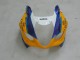 Billigste Suzuki GSXR 1000 Motorrad Verkleidung 2003-2004 - Gelb Weiss Blau Schwarz Corona