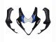 Billigste Suzuki GSXR 1000 Motorrad Verkleidung 2005-2006 - Schwarz Blau Weiss Motul