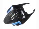 Billigste Suzuki GSXR 1000 Motorrad Verkleidung 2005-2006 - Schwarz Blau Weiss Motul