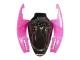 Billigste Suzuki GSXR 1000 Motorrad Verkleidung 2005-2006 - Glanzendes Schwarz Rosa