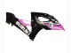 Billigste Suzuki GSXR 1000 Motorrad Verkleidung 2005-2006 - Glanzendes Schwarz Rosa
