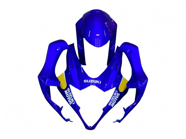 Billigste Suzuki GSXR 1000 Motorrad Verkleidung 2005-2006 - Blau Gelb Weiss Rot Motul