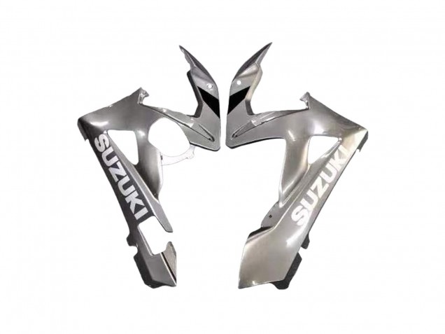 Billigste Suzuki GSXR 1000 Motorrad Verkleidung 2005-2006 - Glanzendes Schwarz Grau