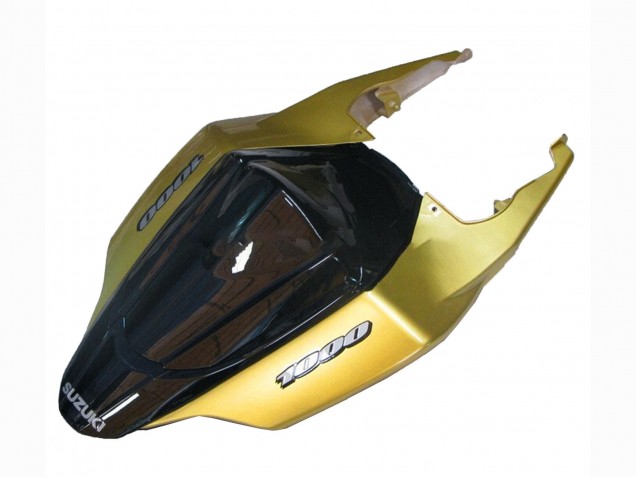 Billigste Suzuki GSXR 1000 Motorrad Verkleidung 2007-2008 - Gold Schwarz Silber Aufkleber