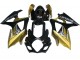 Billigste Suzuki GSXR 1000 Motorrad Verkleidung 2007-2008 - Gold Schwarz Silber Aufkleber