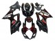 Billigste Suzuki GSXR 1000 Motorrad Verkleidung 2007-2008 - Schwarz Rot Flamme