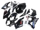 Billigste Suzuki GSXR 1000 Motorrad Verkleidung 2007-2008 - Glanzendes Schwarz Weiss West