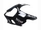 Billigste Suzuki GSXR 1000 Motorrad Verkleidung 2007-2008 - Glanzendes Schwarz Weiss West