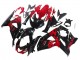 Billigste Suzuki GSXR 1000 Motorrad Verkleidung Kit 2009-2016 - Glanzendes Schwarz Rot